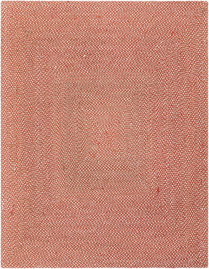 Detail image of 7' 10 x 7' 10  Hand Tweed Braided Jute Square Rug