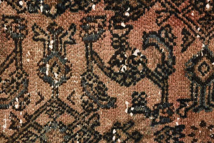 160cm x 200cm anudado a mano Ultra Vintage Alfombra Persa Lana Cuadrado