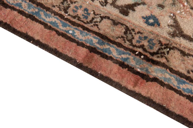 Detail image of 5' 1 x 5' 8 Hand Knotted Ultra Vintage Persian Wool Square Rug