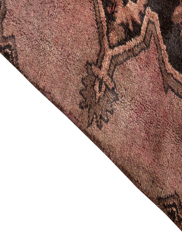 Detail image of 4' 3 x 4' 7  Hand Knotted Ultra Vintage Persian Wool Square Rug