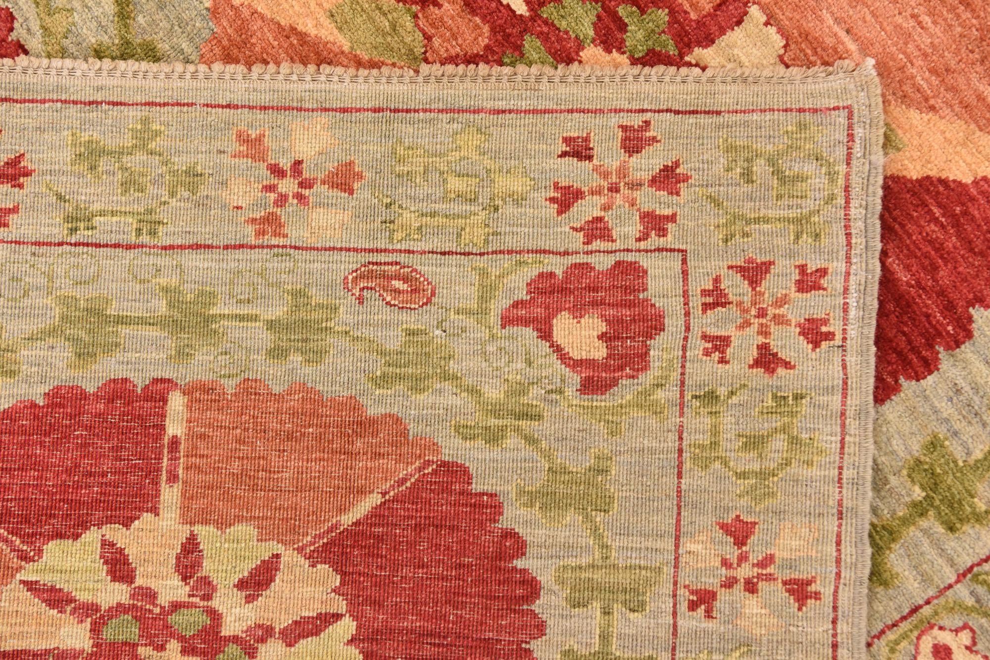 6' 8 x 8' 11 Hand Knotted Ariana Ziegler Oriental Rug