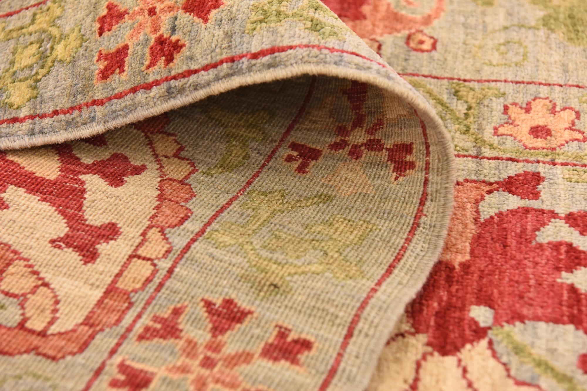 6' 8 x 8' 11 Hand Knotted Ariana Ziegler Oriental Rug