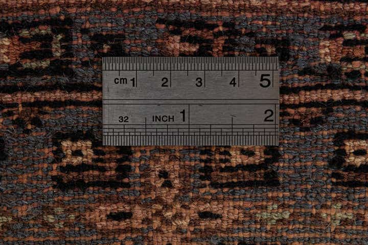 4' 4 x 5' 11 Hand Knotted Bokhara Oriental Wool Rug