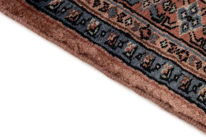 4' 4 x 5' 11 Hand Knotted Bokhara Oriental Wool Rug