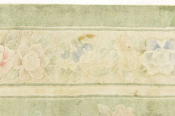 5' 6 x 7' 5 Hand Knotted Carved Pekin Rug