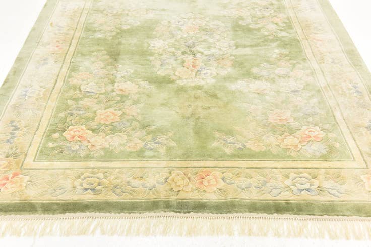 Detail image of 170cm x 225cm Hand Knotted Carved Pekin Rug