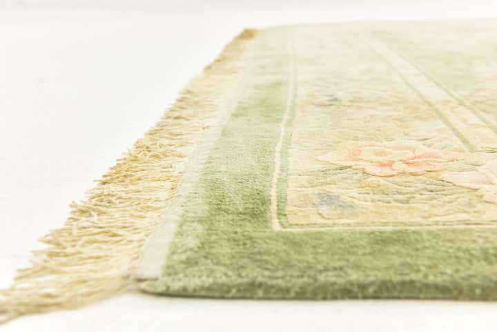 5' 6 x 7' 5 Hand Knotted Carved Pekin Rug