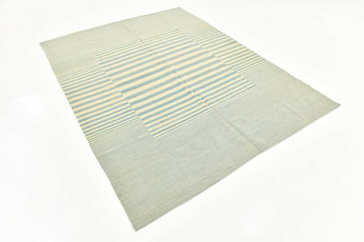 5' 10 x 7' 8 Hand Woven Kilim Modern Wool Rug