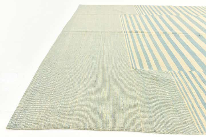 5' 10 x 7' 8 Hand Woven Kilim Modern Wool Rug