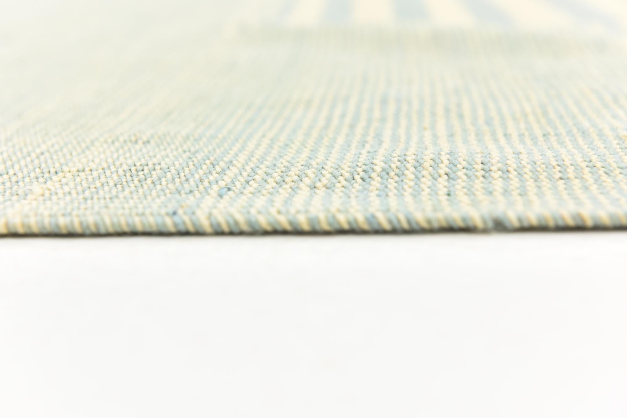 5' 10 x 7' 8 Hand Woven Kilim Modern Wool Rug