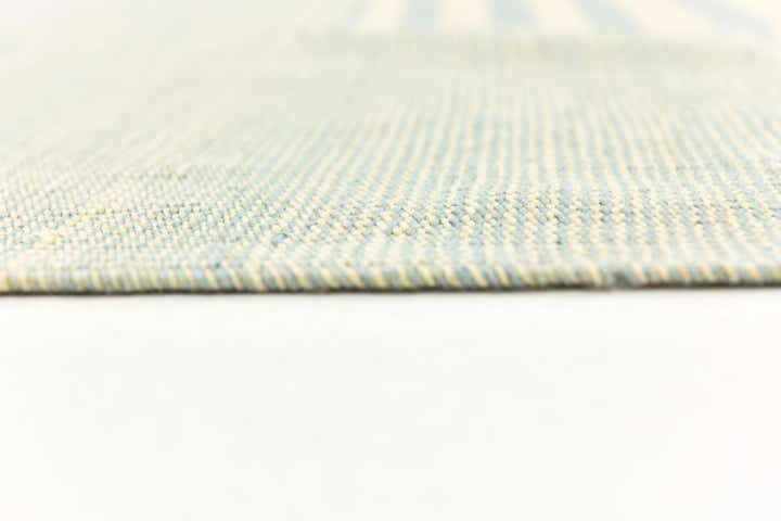 5' 10 x 7' 8 Hand Woven Kilim Modern Wool Rug