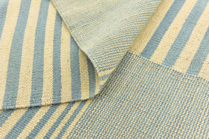5' 10 x 7' 8 Hand Woven Kilim Modern Wool Rug