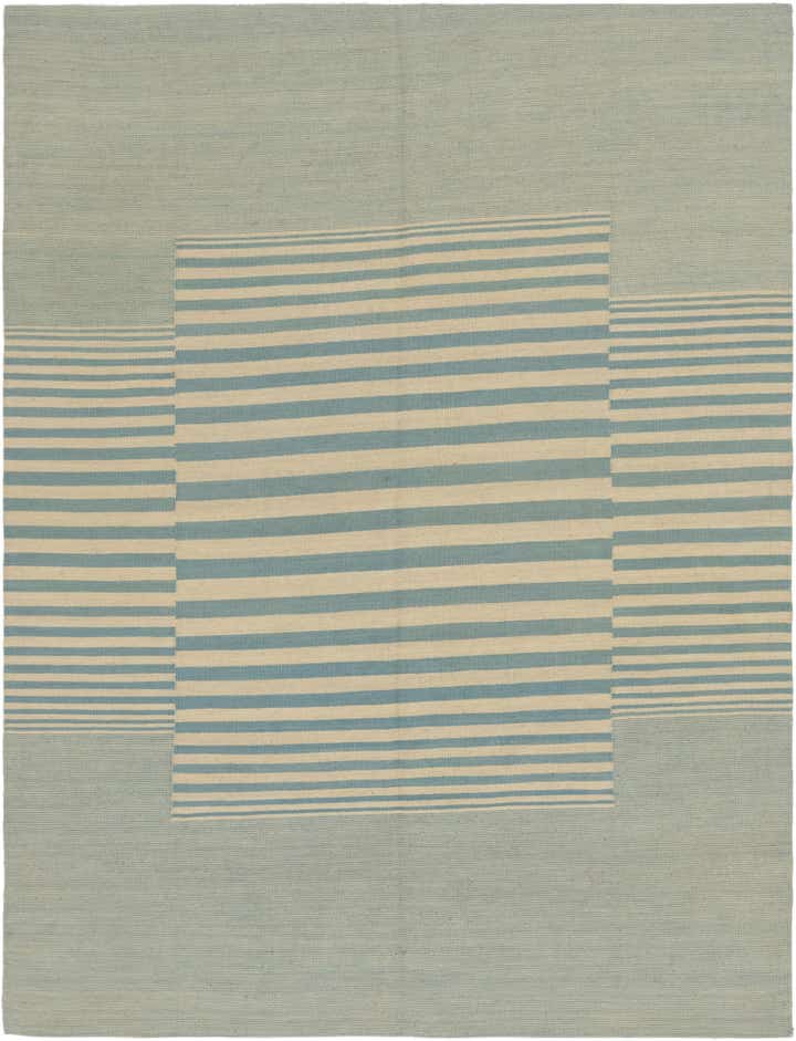 5' 10 x 7' 8 Hand Woven Kilim Modern Wool Rug