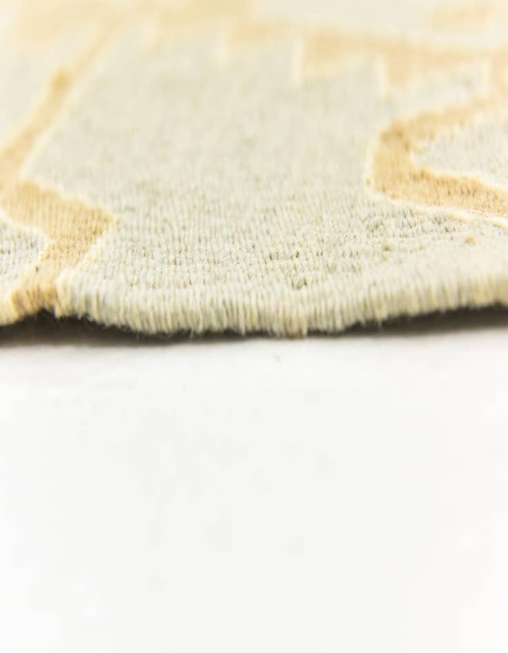 Detail image of 6' 2 x 8' 9  Hand Woven Kilim Modern Wool Rug