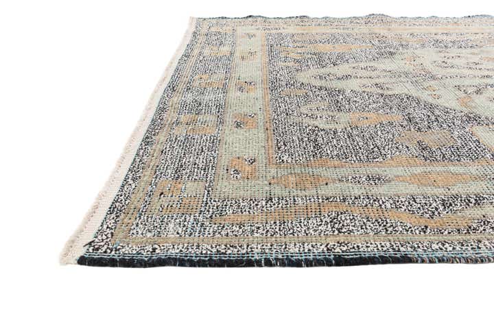 6' 1 x 9' 4 Hand Knotted Moroccan Wool Rug
