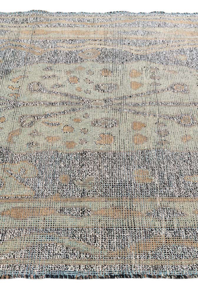 6' 1 x 9' 4 Hand Knotted Moroccan Wool Rug
