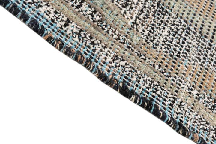 6' 1 x 9' 4 Hand Knotted Moroccan Wool Rug