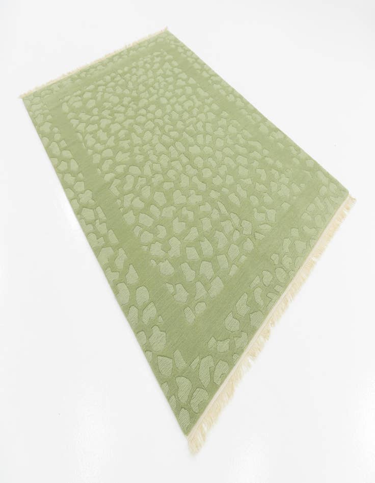 Detail image of 5' 8 x 7' 8 Hand Knotted Nepal Wool Rug