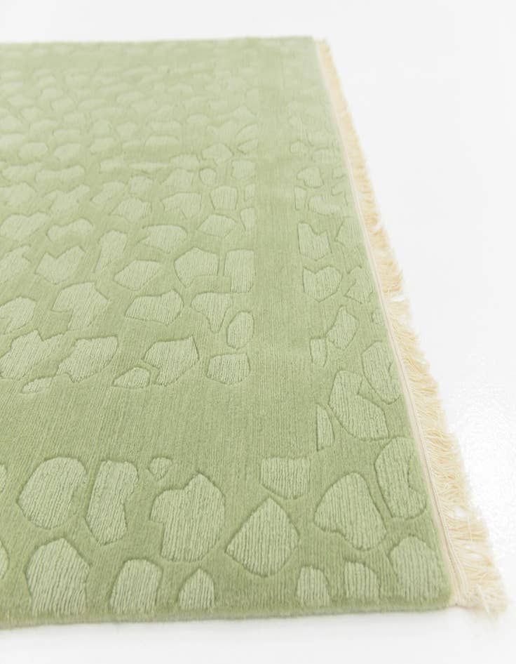 Detail image of 5' 8 x 7' 8 Hand Knotted Nepal Wool Rug