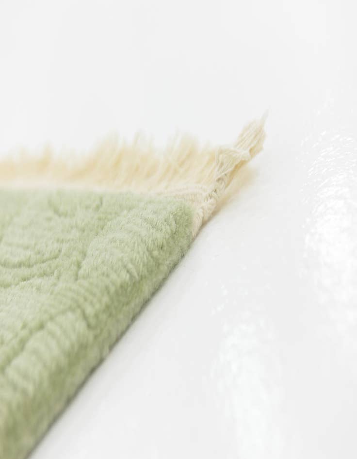 Detail image of 5' 8 x 7' 8 Hand Knotted Nepal Wool Rug