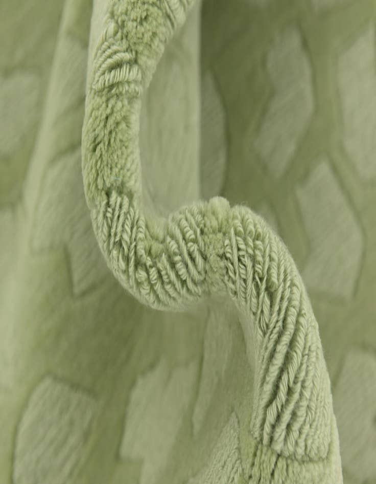 Detail image of 5' 8 x 7' 8 Hand Knotted Nepal Wool Rug