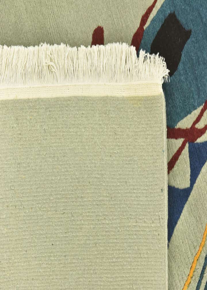 4' 7 x 6' 8 Hand Knotted Nepal Wool Rug