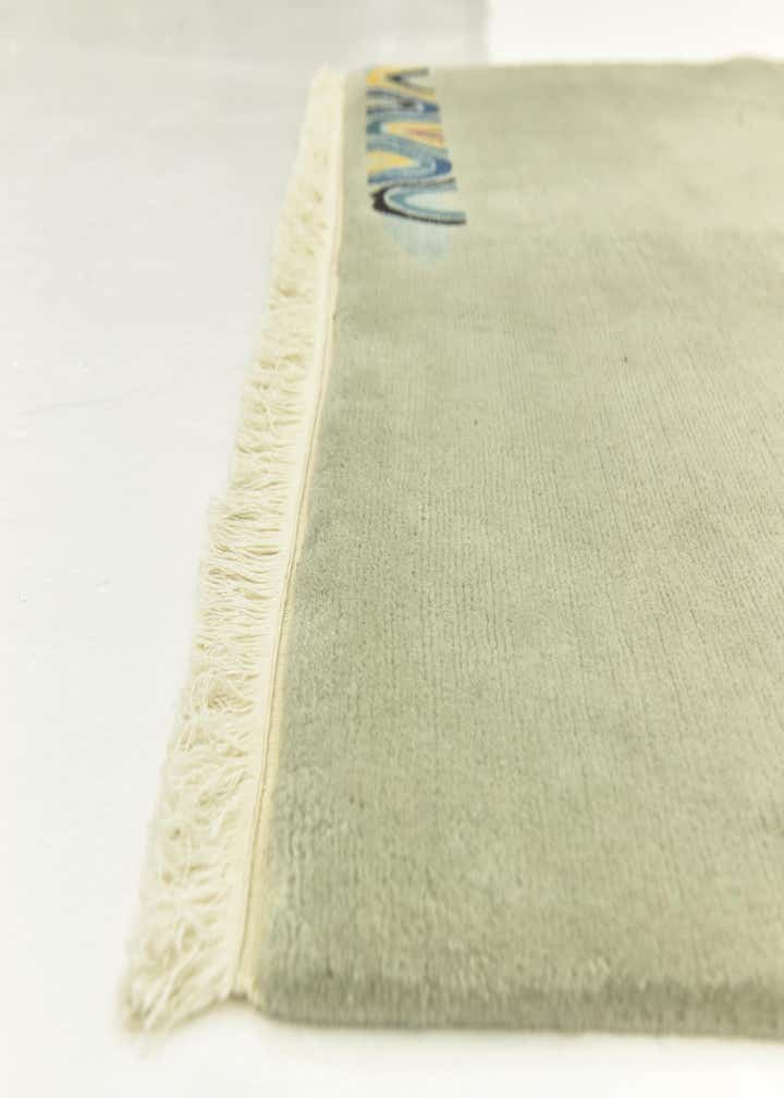 4' 7 x 6' 8 Hand Knotted Nepal Wool Rug