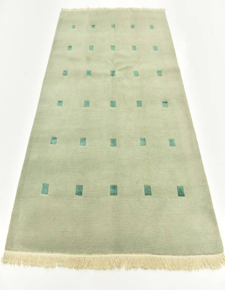 Detail image of 5' 7 x 6' 8 Hand Knotted Nepal Wool Rug