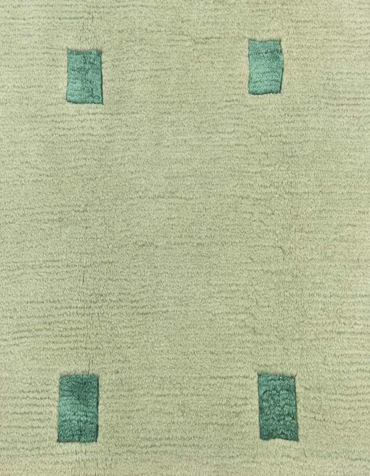 Detail image of 5' 7 x 6' 8 Hand Knotted Nepal Wool Rug