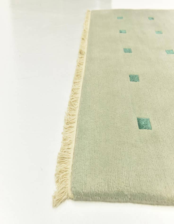 Detail image of 5' 7 x 6' 8 Hand Knotted Nepal Wool Rug