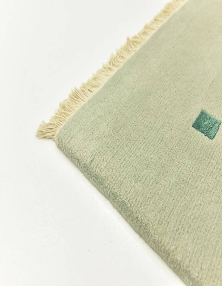 Detail image of 5' 7 x 6' 8 Hand Knotted Nepal Wool Rug