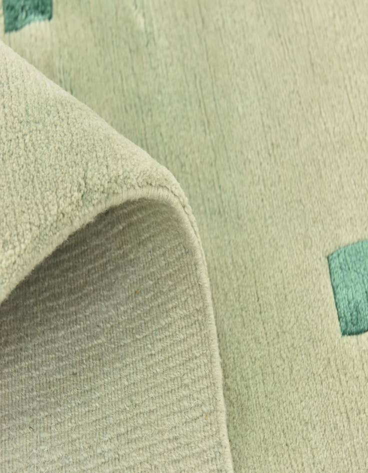 Detail image of 5' 7 x 6' 8 Hand Knotted Nepal Wool Rug