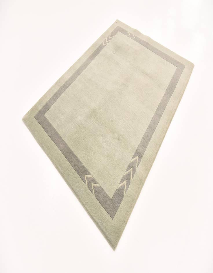 Detail image of 4' 8 x 6' 7  Hand Knotted Nepal Wool Rug