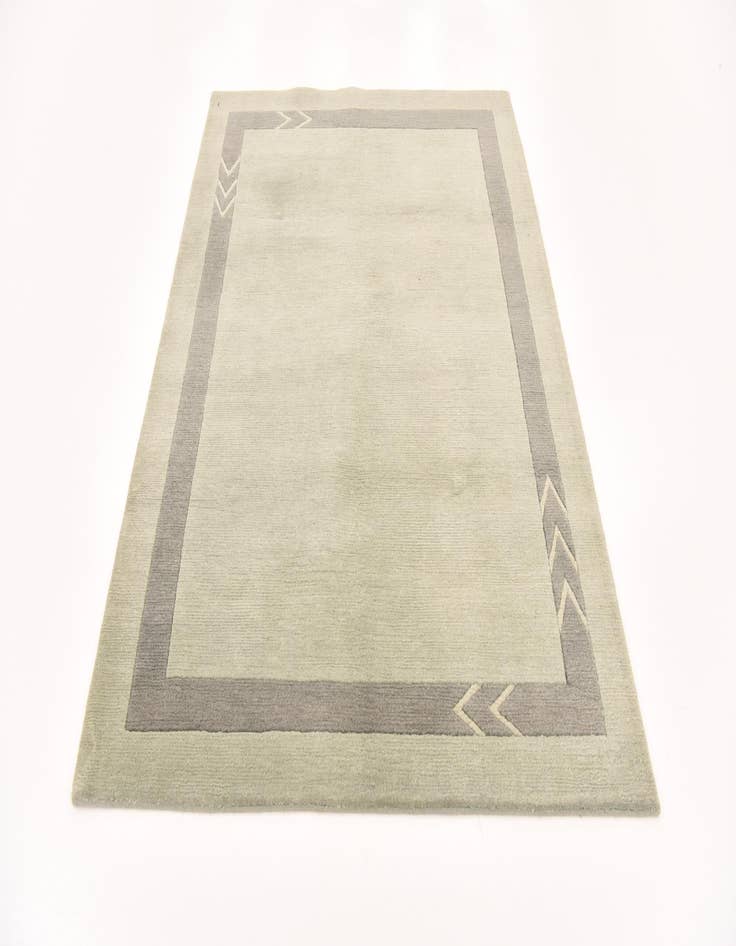 Detail image of 4' 8 x 6' 7  Hand Knotted Nepal Wool Rug