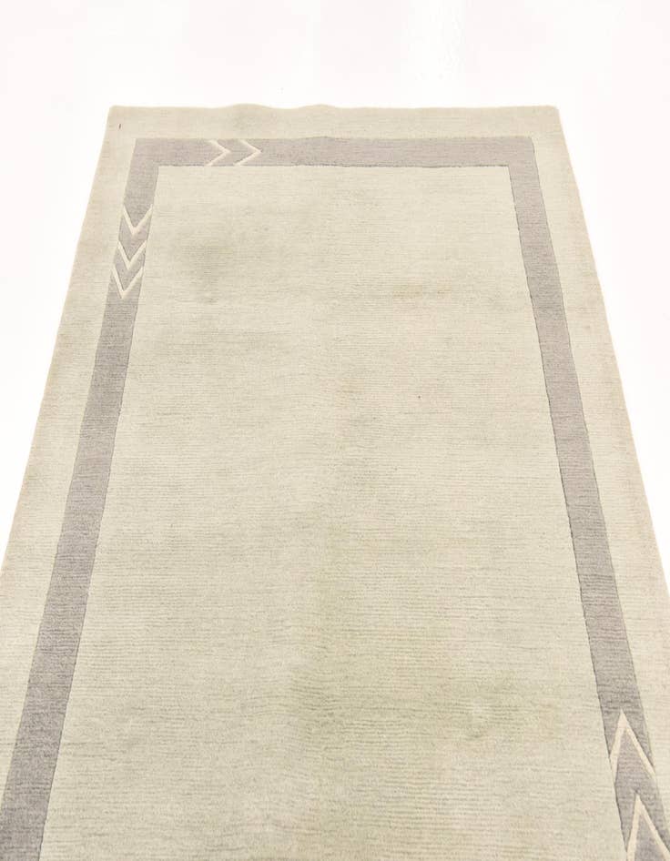 Detail image of 4' 8 x 6' 7  Hand Knotted Nepal Wool Rug