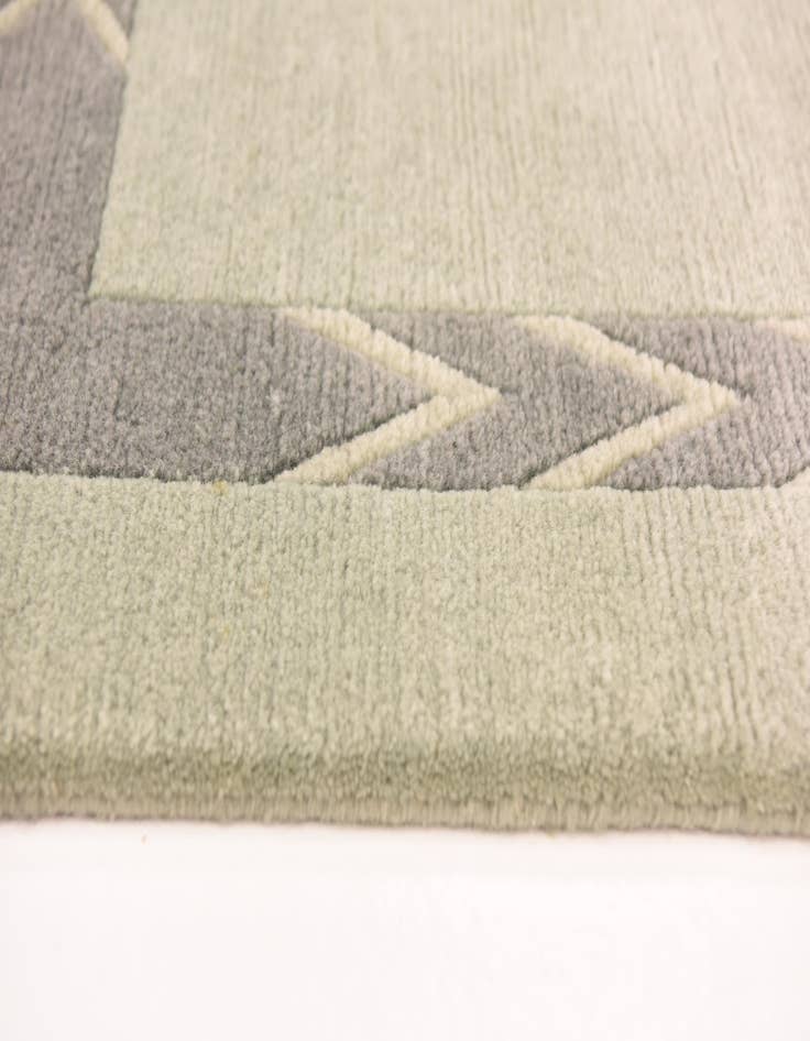 Detail image of 4' 8 x 6' 7  Hand Knotted Nepal Wool Rug