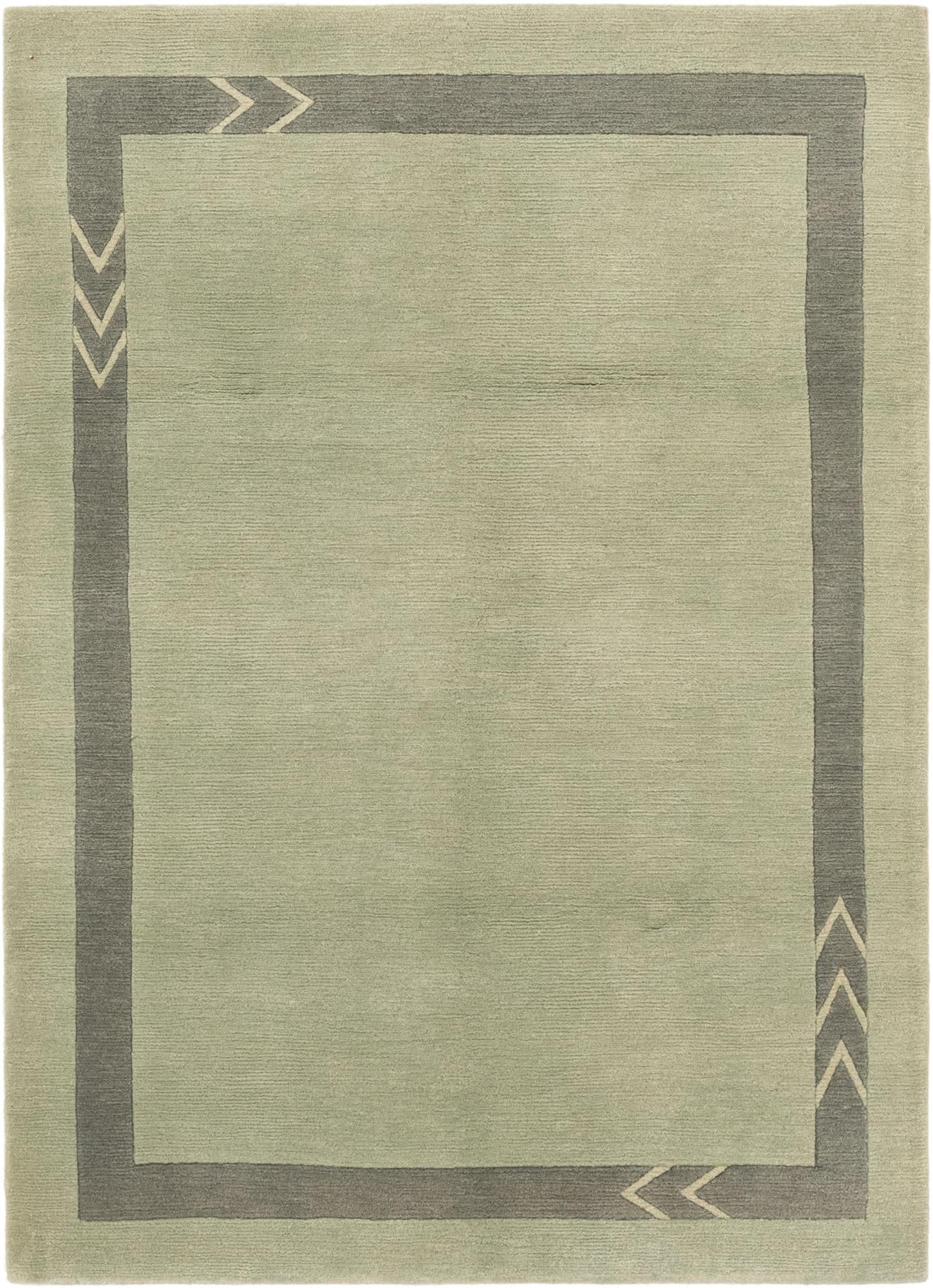 4' 8 x 6' 7 Hand Knotted Nepal Wool Rug