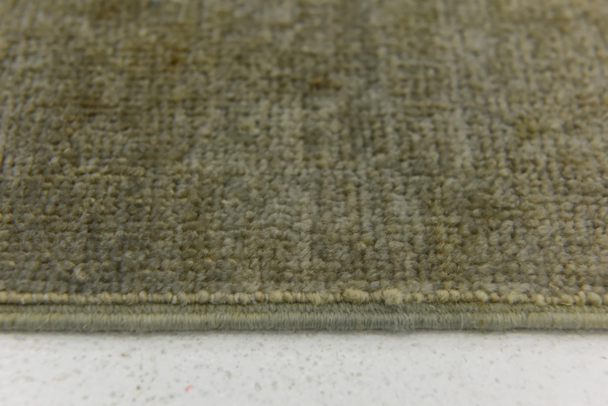 5' 9 x 8' 8 Hand Knotted Over-Dyed Ziegler Rug