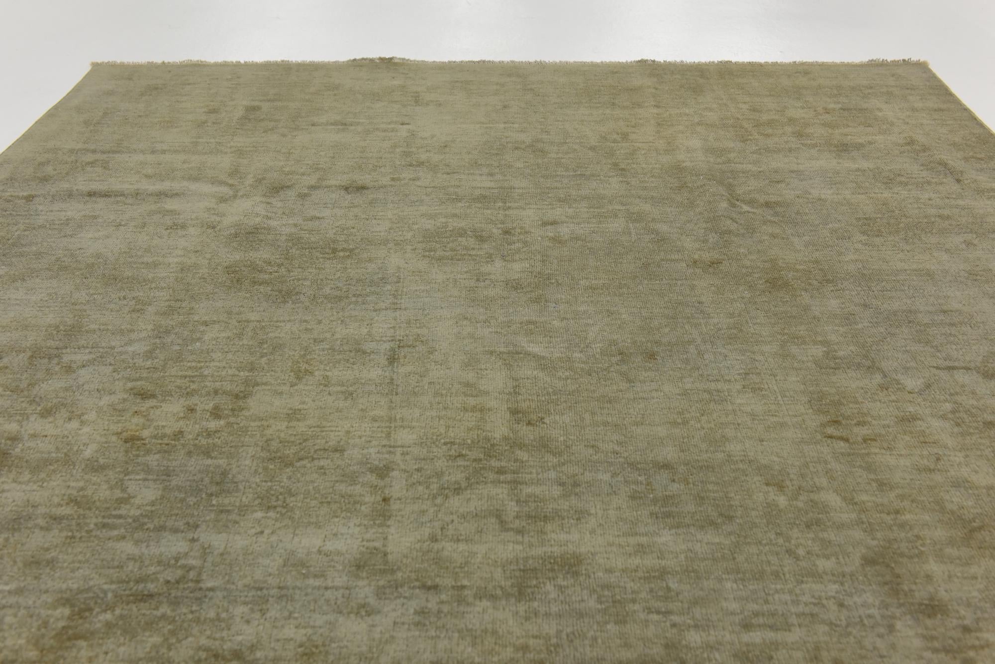 5' 9 x 8' 8 Hand Knotted Over-Dyed Ziegler Rug