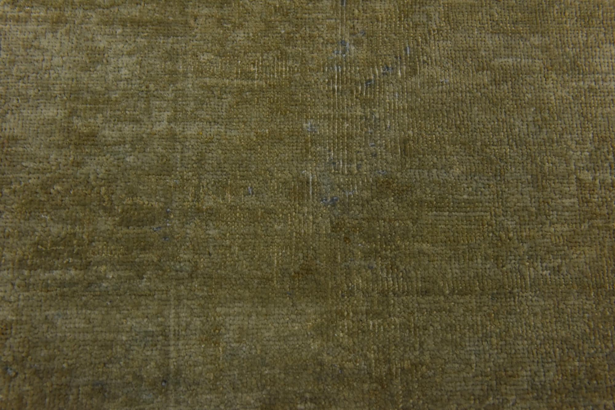 5' 9 x 8' 8 Hand Knotted Over-Dyed Ziegler Rug