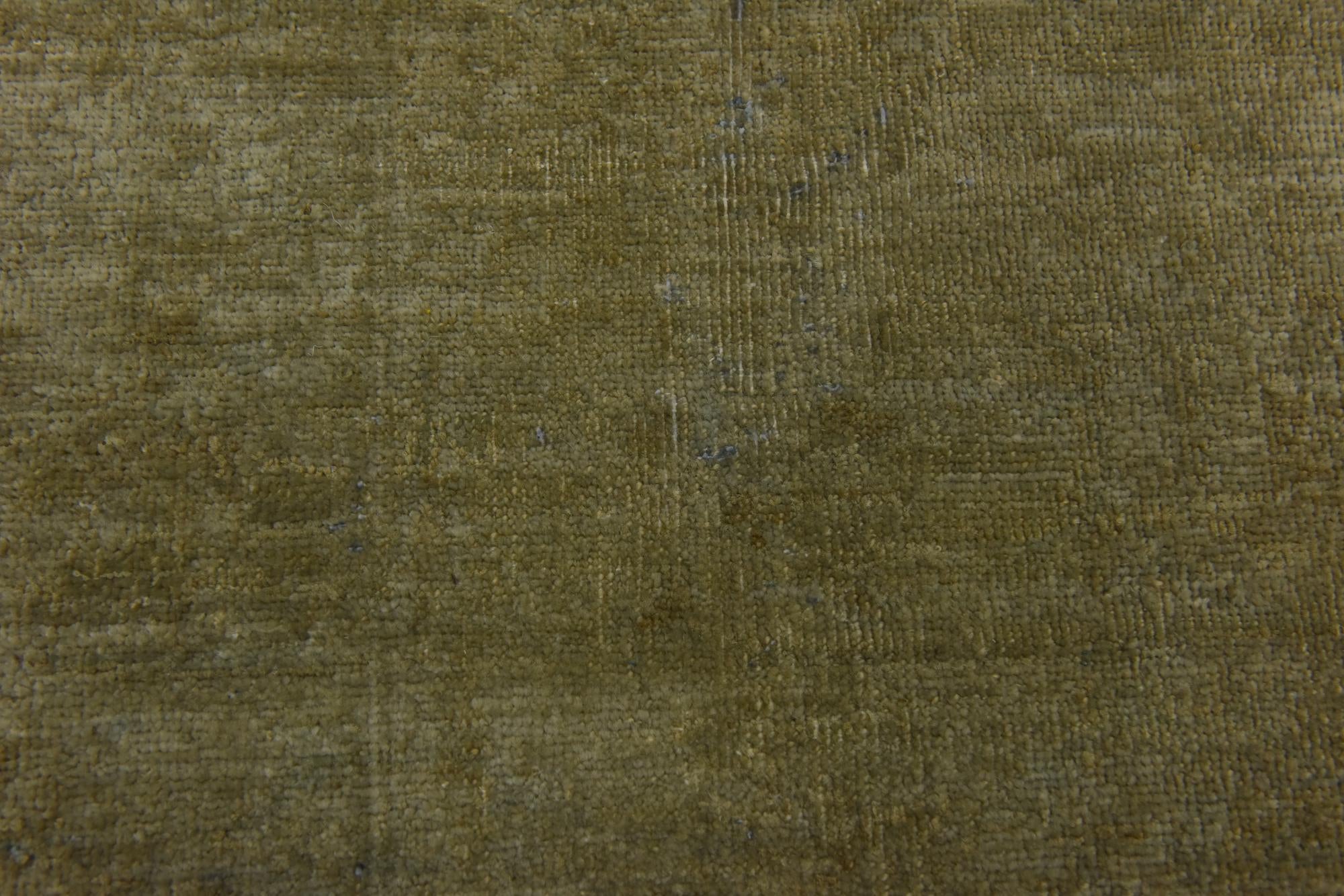 5' 9 x 8' 8 Hand Knotted Over-Dyed Ziegler Rug