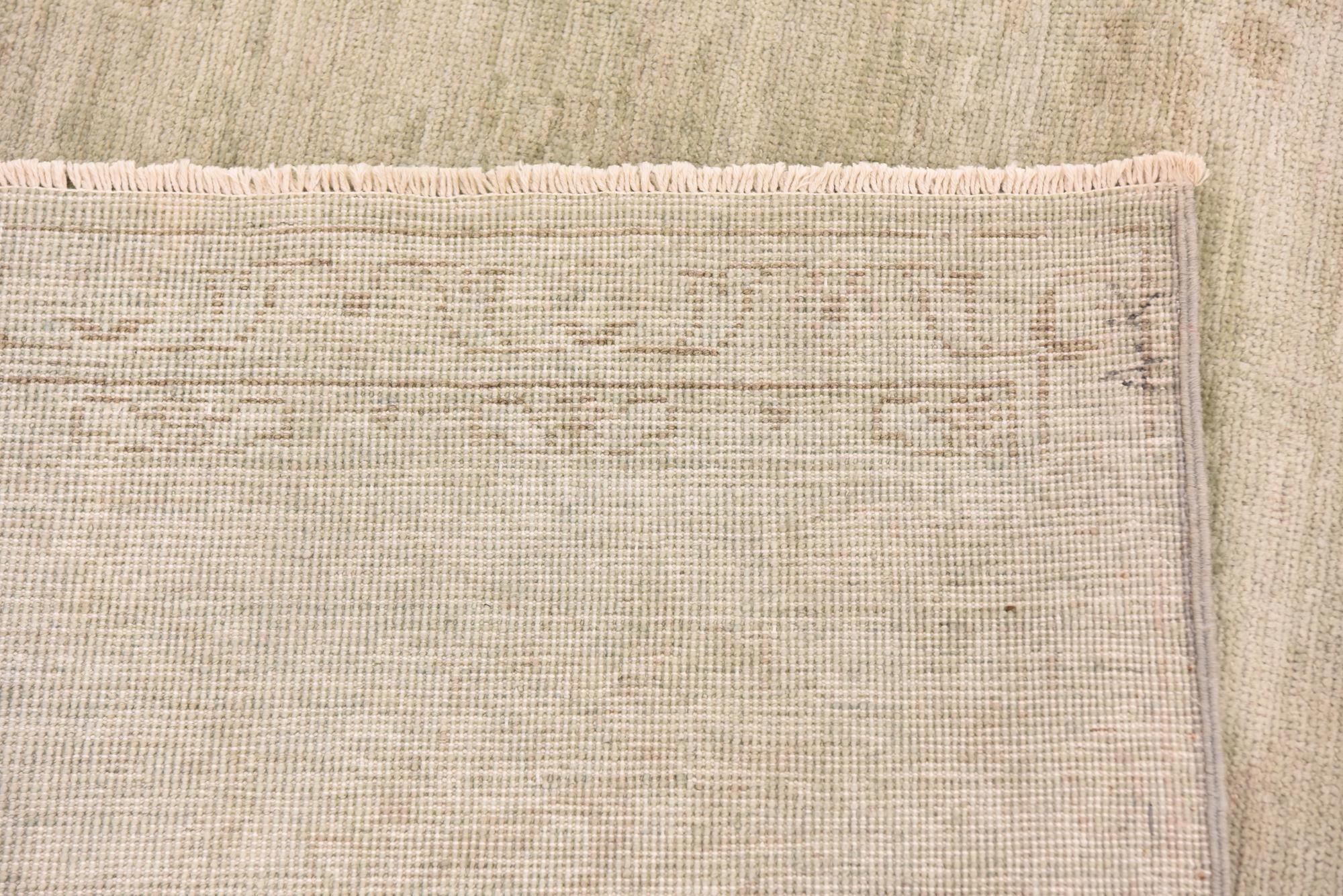 8' 8 x 11' 7 Hand Knotted Peshawar Ziegler Wool Rug