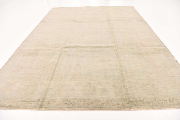 8' 8 x 11' 7 Hand Knotted Peshawar Ziegler Wool Rug