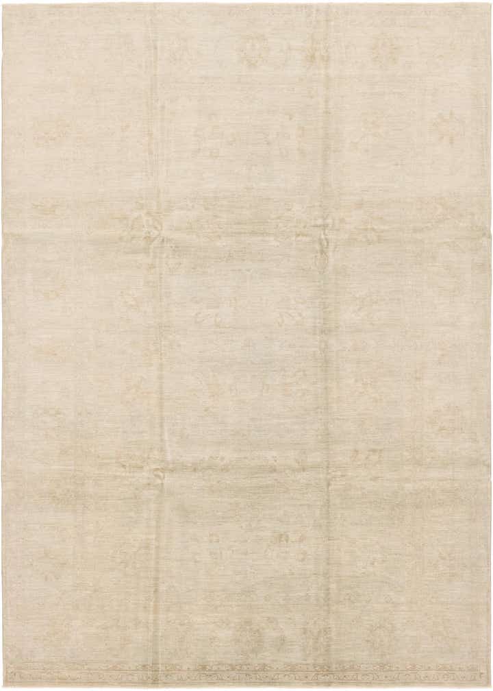 8' 8 x 11' 7 Hand Knotted Peshawar Ziegler Wool Rug