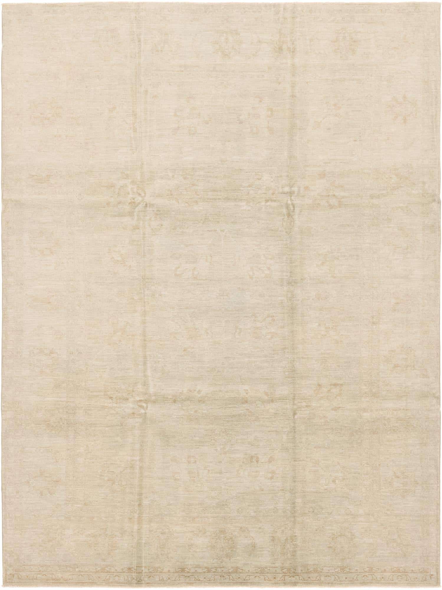 8' 8 x 11' 7 Hand Knotted Peshawar Ziegler Wool Rug