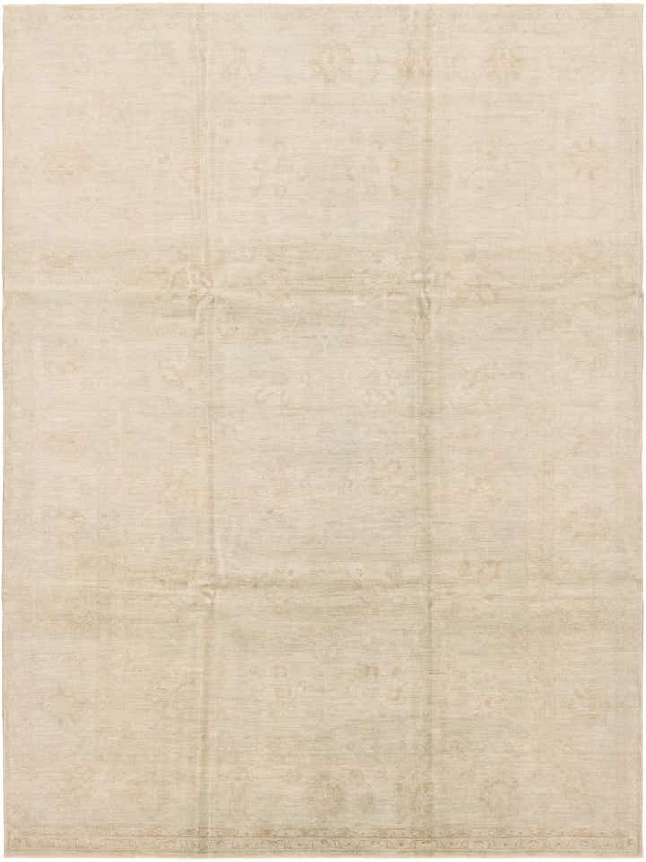 8' 8 x 11' 7 Hand Knotted Peshawar Ziegler Wool Rug
