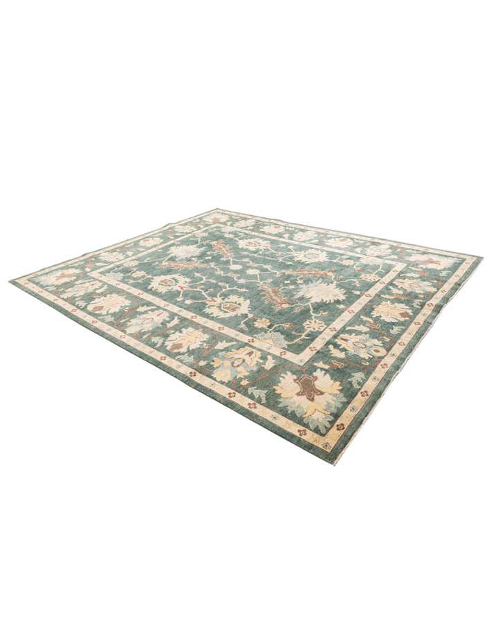 8' 7 x 10' 2 Hand Knotted Peshawar Ziegler Rug