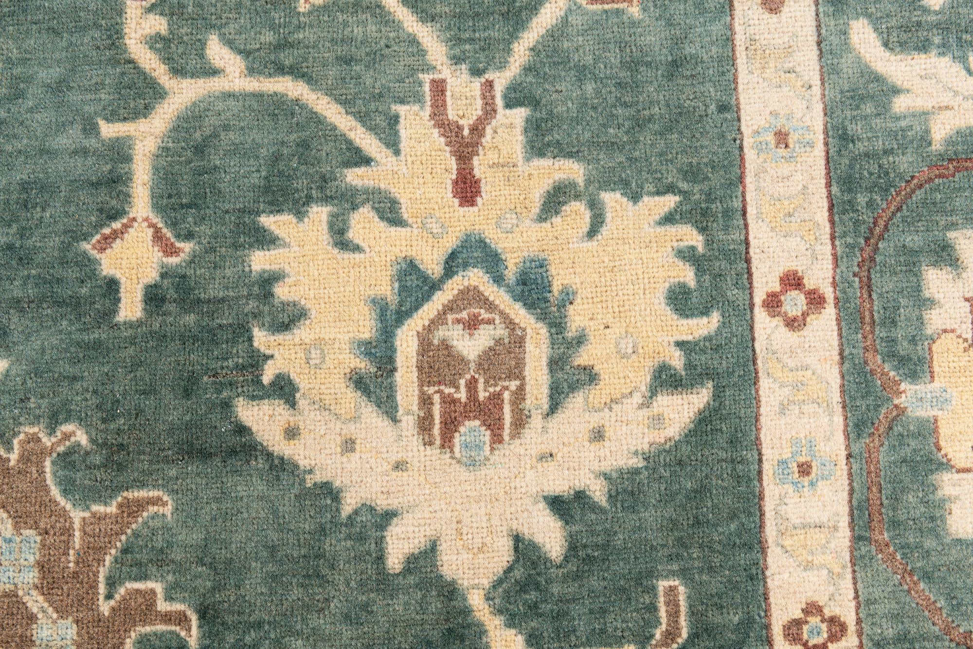 8' 7 x 10' 2 Hand Knotted Peshawar Ziegler Rug