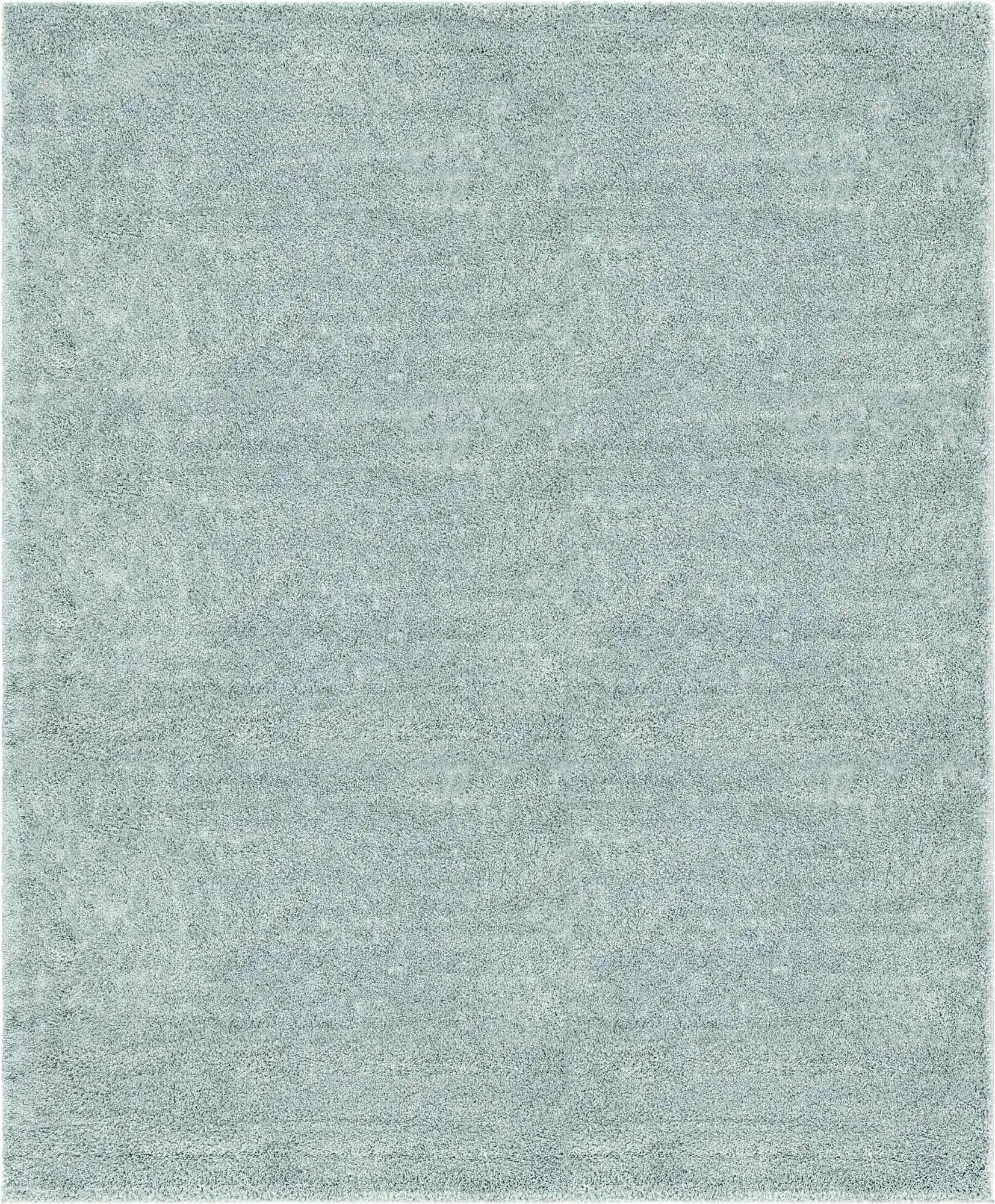 8' x 10' Soft Solid Shag Rug