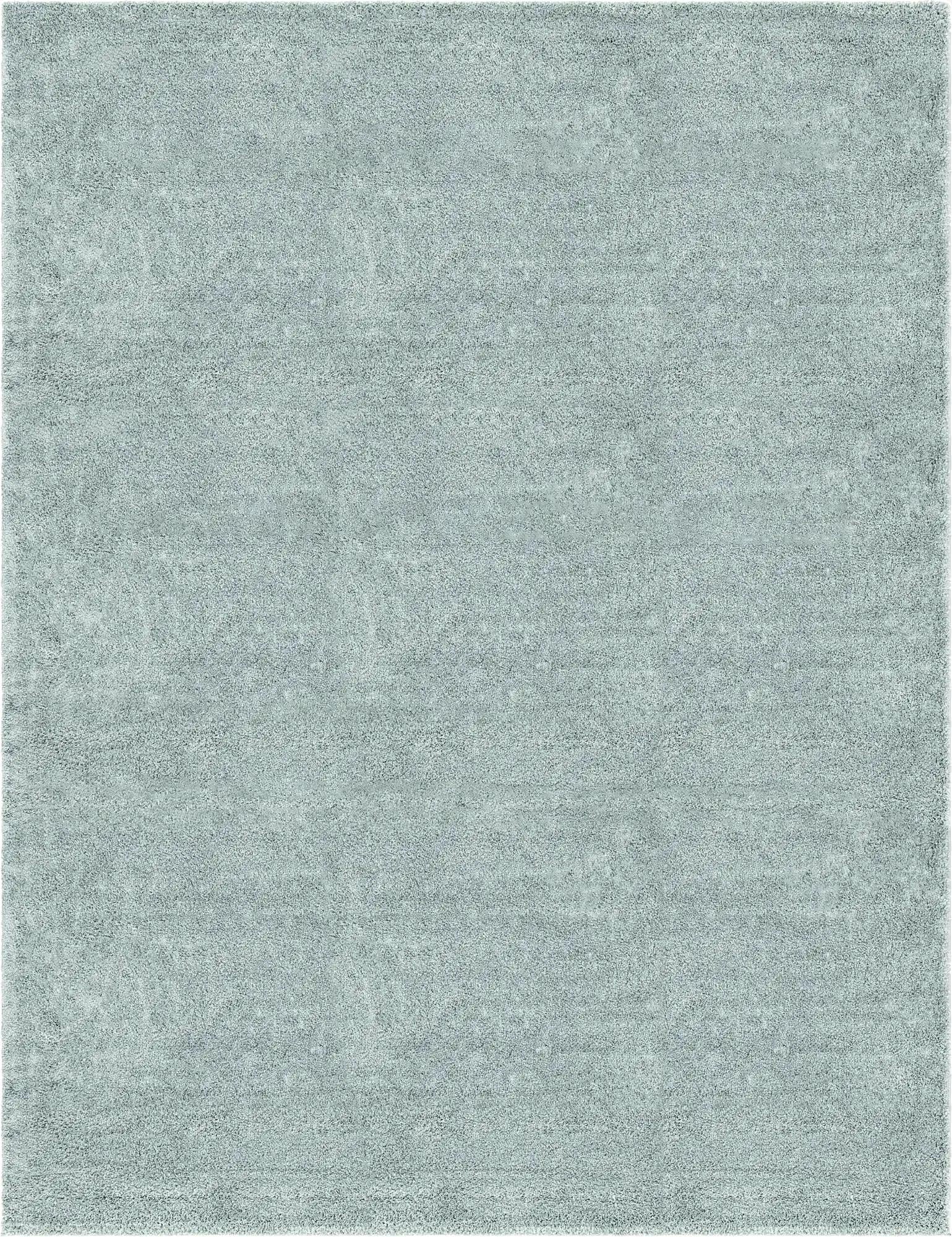 9' 10 x 13' Soft Solid Shag Rug